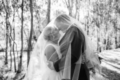 Allanna & Thomas Wonga Wetlands Wedding - Couple portraits