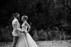 Carley & Luke Bald Hills House Wedding Stanley - First look photos
