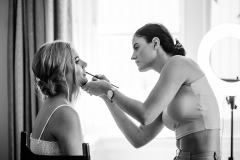 Celine & Alec Brown Brothers Winery Wedding Milawa - Getting ready photos