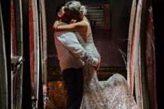 Celine & Alec Brown Brothers Winery Wedding Milawa - Bride and groom portraits