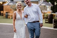 Celine & Alec Brown Brothers Winery Wedding Milawa - Bride and groom portraits