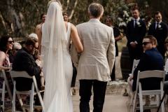 Emily & Chris Pfeiffer Wines Wedding, Rutherglen - Wedding ceremony photos