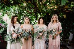 Chocolate Whisky Factory, Corowa Wedding Emily & Kelly - Bride and bridesmaids photos