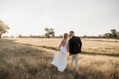Jade & Will Wedding at Corowa Whisky & Chocolate NSW - Bride and groom photos