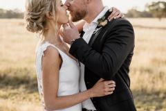Jade & Will Wedding at Corowa Whisky & Chocolate NSW - Bride and groom photos