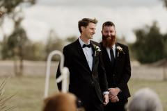 Walla Walla Farm Wedding Jess & Shanon - Wedding ceremony photos