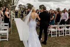 Walla Walla Farm Wedding Jess & Shanon - Wedding ceremony photos