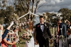 Walla Walla Farm Wedding Jess & Shanon - Wedding ceremony photos