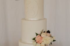 Walla Walla Farm Wedding Jess & Shanon - Wedding cake