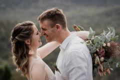 Mount Pilot Elopement Kate & Hugh - Wedding portraits