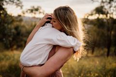 Maternity Shoot Eastern Hill Lookout - Kayla & Mia