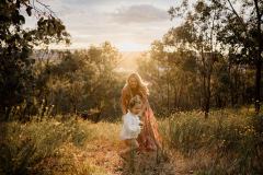 Maternity Shoot Eastern Hill Lookout - Kayla & Mia