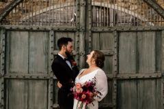 Kiera & Jared Feathertop Winery Wedding - Couple portraits