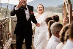 Kiera & Jared Feathertop Winery Wedding - Wedding reception