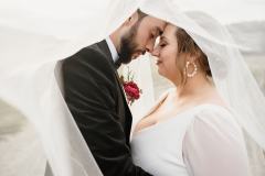 Kiera & Jared Feathertop Winery Wedding - Couple portraits