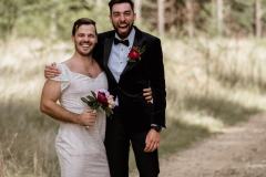 Kiera & Jared Feathertop Winery Wedding - First look photos