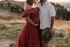 Maternity Photoshoot Huon Hill Wodonga - Laura & Josh
