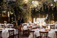 Mel & Jake Radcliffe's Wedding Echuca - Wedding reception styling