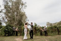 Politini Wines Wedding Nicole & Steve - Bridesmaids and groomsmen photos