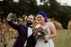 Yarra Ranges Estate Wedding Rhianna & Tim - Bride and groom photos