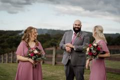 Yarra Ranges Estate Wedding Rhianna & Tim - Bridesmaids and groomsmen photos