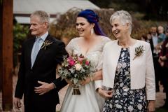 Yarra Ranges Estate Wedding Rhianna & Tim - Wedding ceremony photos