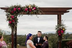 Yarra Ranges Estate Wedding Rhianna & Tim - Wedding ceremony photos