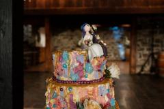 Yarra Ranges Estate Wedding Rhianna & Tim - Wedding cake