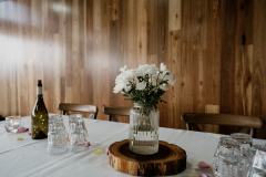 Yarra Ranges Estate Wedding Rhianna & Tim - Table centerpiece photos