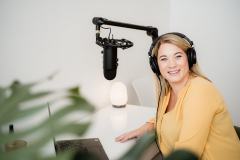 Podcast Branding Photography - Sarah