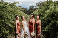 Sarah & Joel Lake Moodemere Estate Wedding - Bridesmaids photos