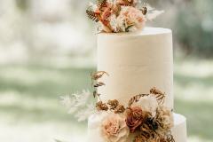 Sarah & Joel Lake Moodemere Estate Wedding - Wedding cake
