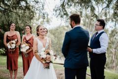 Sarah & Joel Lake Moodemere Estate Wedding - Wedding ceremony