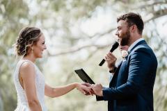 Sarah & Joel Lake Moodemere Estate Wedding - Wedding ceremony