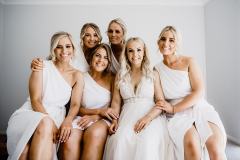 Griffith Wedding Sophie & Alex - Bride and bridesmaids photos