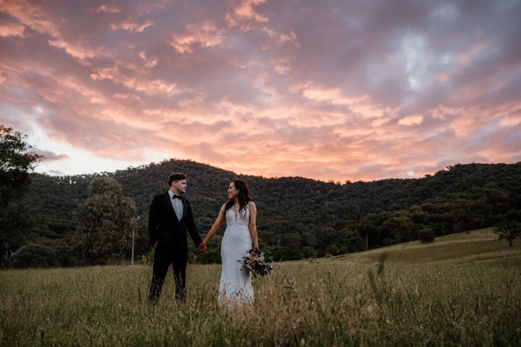 Sunset Wedding Photographer