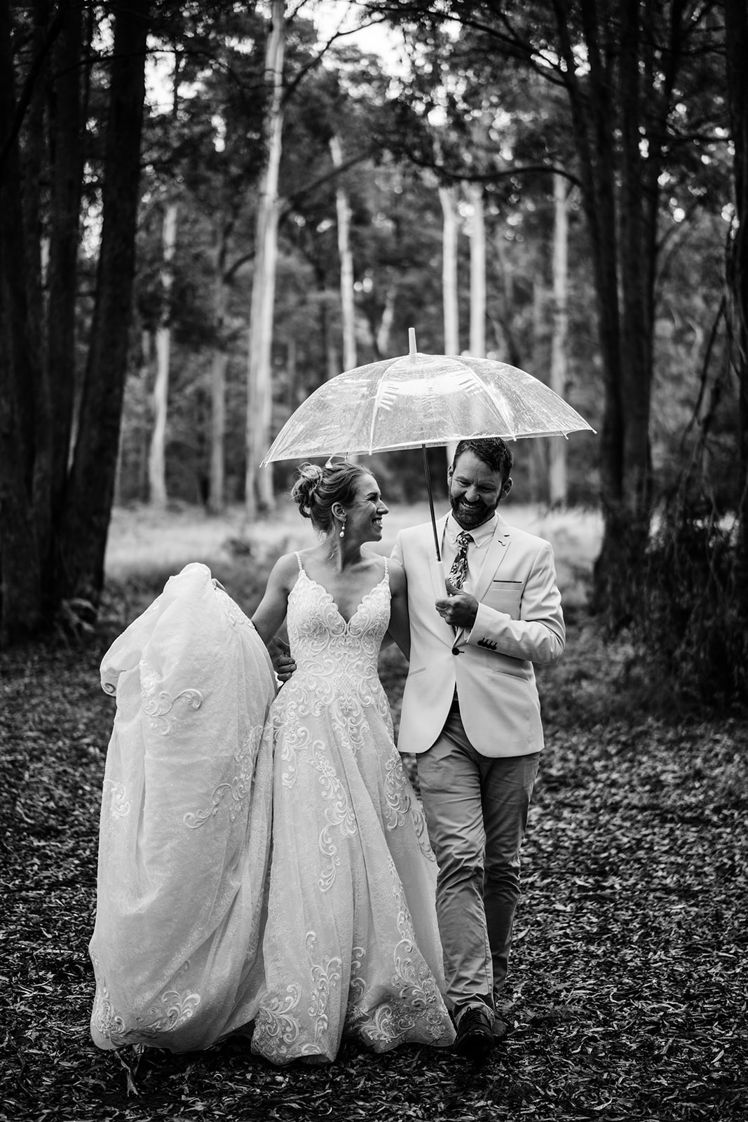 Forest Wedding Ceremony, Stanley Wedding Locations, Victoria Forest Wedding Locations, Victoria Wedding Photographer, Stanley Wedding Venue